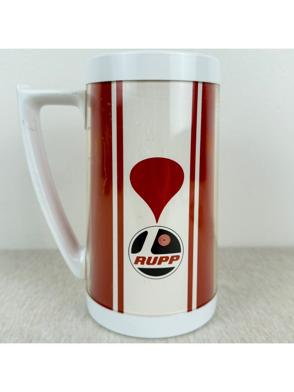 Vintage 1971 Rupp Snowmobile Thermo-Serv Insulated Mug Made USA